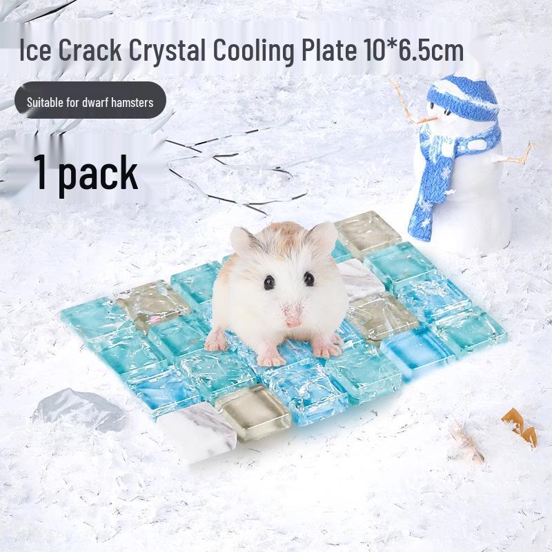 

Hamster & Rabbit Summer Cooling Mat - Heat Dissipation Ice Pad for Small Pets Other