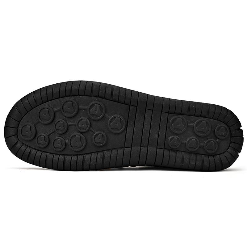 Herren Freizeitschuhe aus Leder Atmungsaktive Sneaker Mode Britischer Stil Loafer Herren Luxus Designer Bootsschuhe