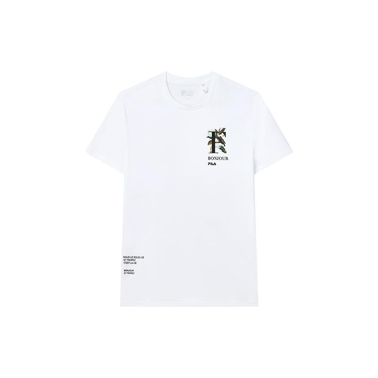 

New FILA T Shirt Men s Standard White F11M228115FWT L