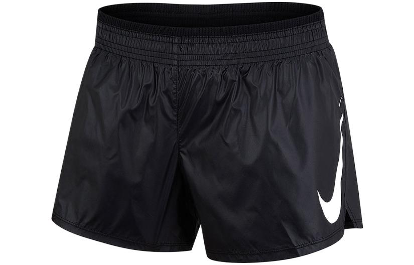 Nike Swoosh Run Women ss Running Shorts Black DB4355-010 L