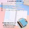 Sanpachi Shoten Weekly Planner A5 Size Schedule Notebook List Task Management Daily Planner Schedule Book Study Plan Weekly Notebook To-Do (Pink)