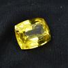 Yellow Sapphire Gem 11.10 Ct CERTIFIED Cushion Cut Natural Loose Gemstone