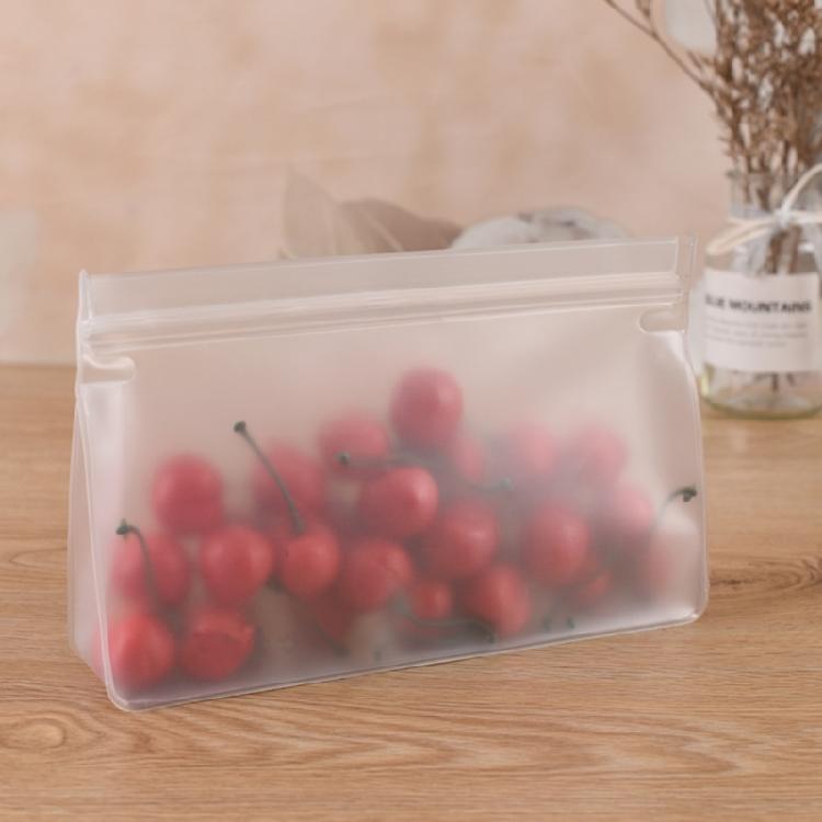 Food Storage Bag PEVA Fresh Bags Lunch Outdoor Traveling Dried Fruit Pouch