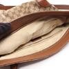 Used GUCCI GG canvas sherry line Shoulder Bag 337598 canvas leather Beige Brown Used Women