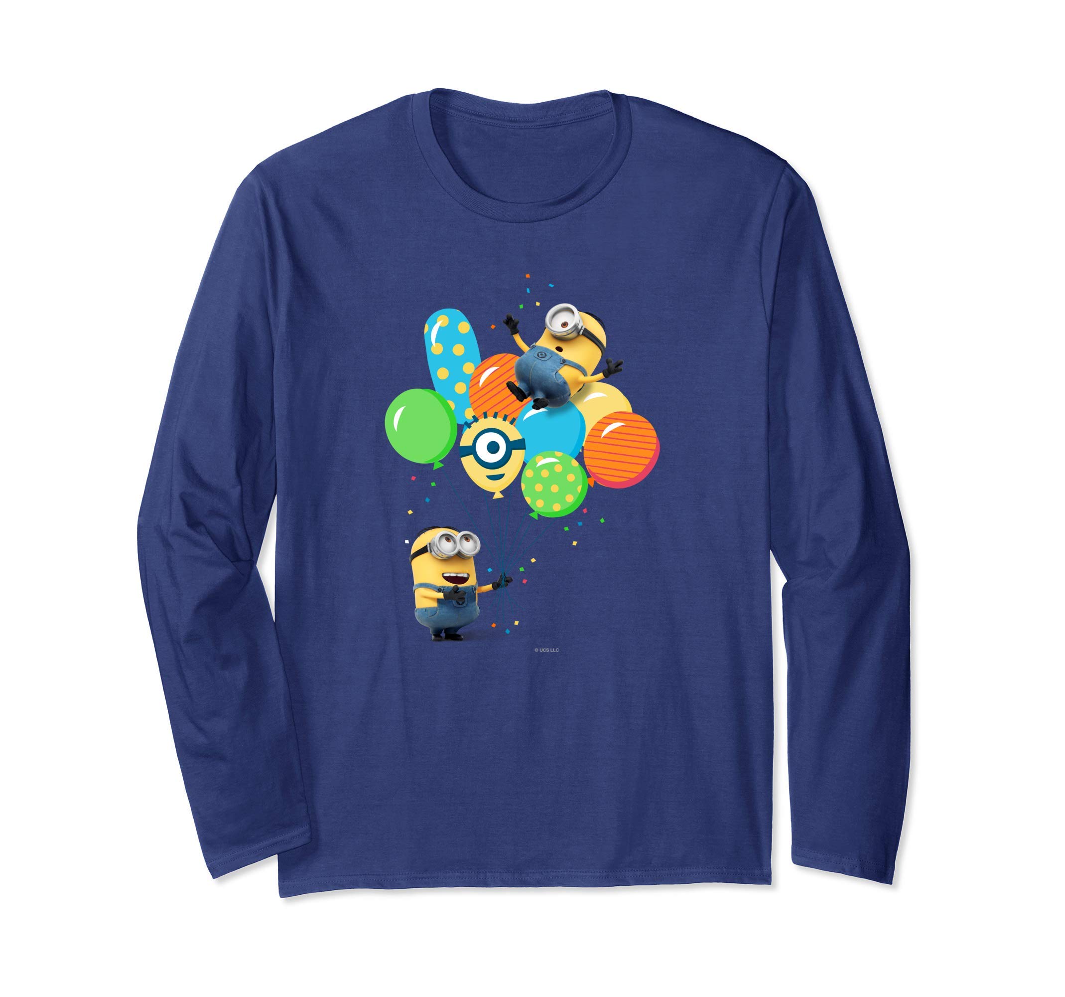 

Minion ON THE BALOON (DAVE & STUART) Long Sleeve T-Shirt