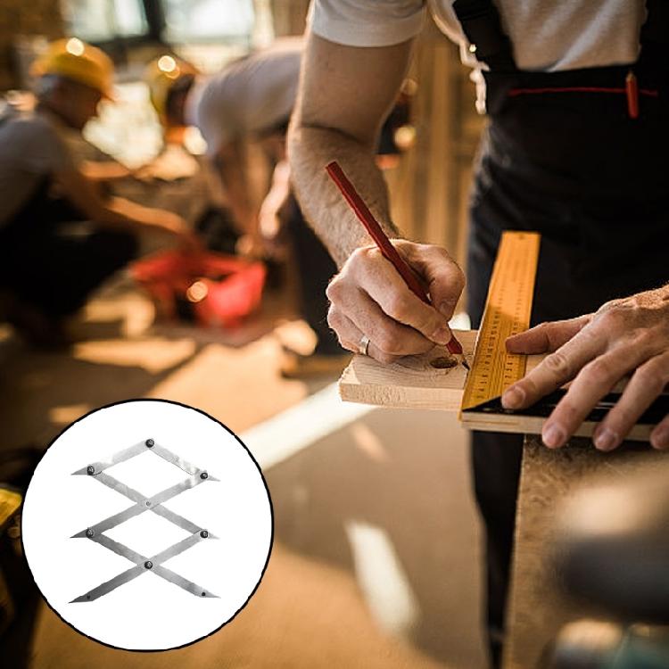 Small  Center Finding Tool Handheld Distance Meter Equal Dividing Tool Easy to Carry for Novice & Expert Users Alike