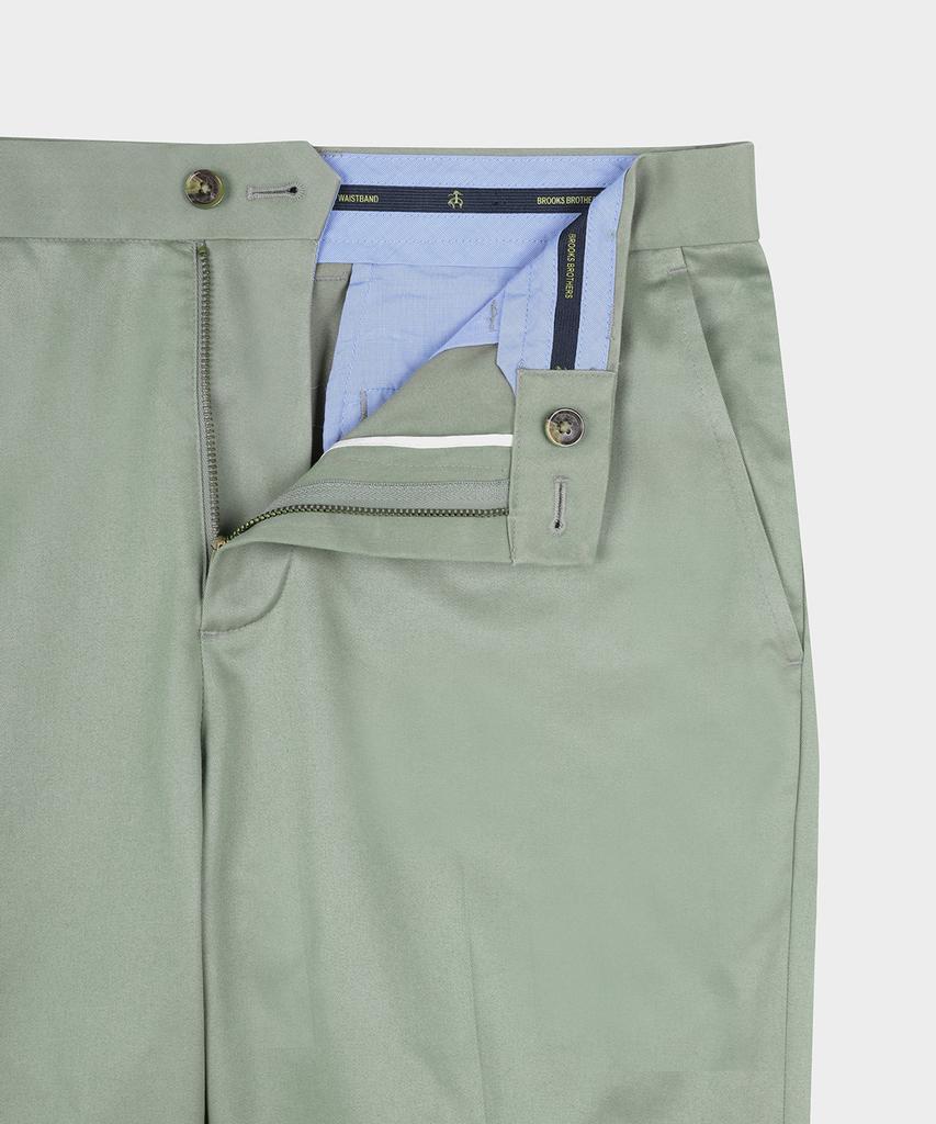 BROOKS BROTHERS Slim Fit Lightweight Advantage Stretch Chino (Green) (Bbpcmm7497Ifs)