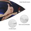 Pablo Gavi Sport Spain Football Pillowcase Printing Polyester Cushion Cover Gift Throw Pillow Case Cover Home Zippered 40X40cm