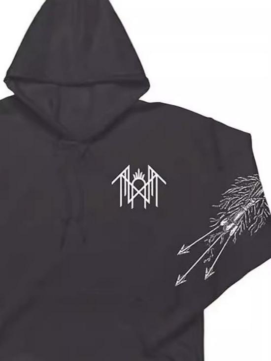 Nouveau sweat à capuche Harajuku style gothique - Sweat-shirt streetwear européen et américain