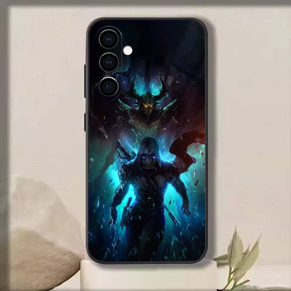 Destiny   Phone Case Black Silicone Soft For Samsung Galaxy A73,A72,A71,A70,A53,A52,A51
