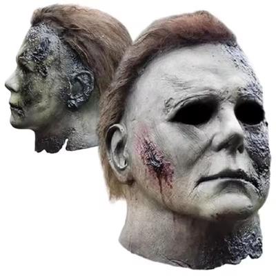 Halloween Realistic Old Man Latex Masks Bald Man Latex Mask Supersoft Horror Wrinkle Face Headgear Cosplay Costume Mask