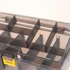 Double Layer Lure Tackle Box Fishing Accessories Adjustable Plastic Fishing Box Fake Bait Hook Tool Storage Boxes Fishings Gear