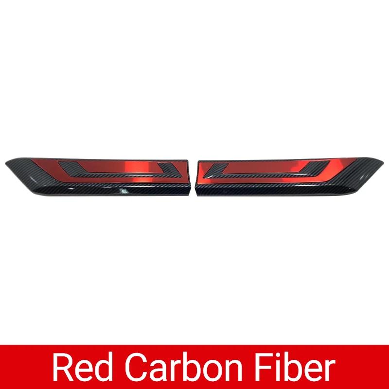 Car Racing Front Grille Strip Trim Cover Stickers For Toyota RAV4 XA50 2024 RAV 4 Hybrid Accessories