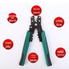 Electrician Crimping & Stripping Tool with Scissors for Wire, Cable, and Terminals