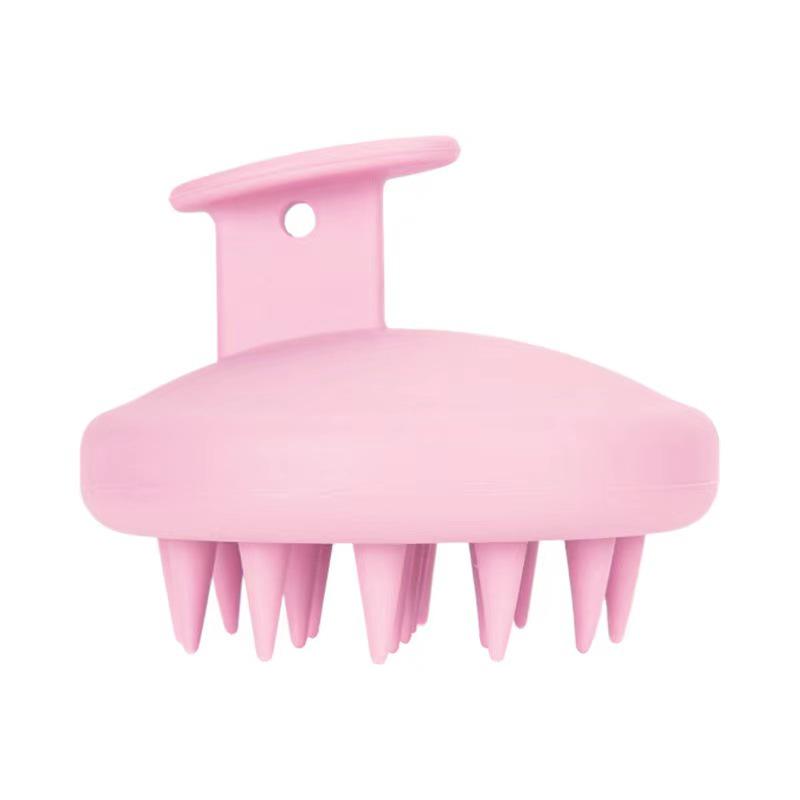 Silicone Scalp Massager & Shampoo Brush - Integrated Design for Styling and Hair Care