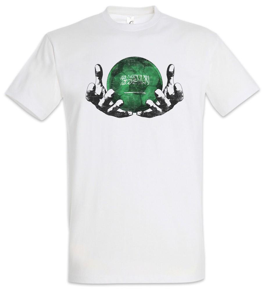 Saudi Arabia Football Magic Ball Men's T-Shirt Saudi Arabia Arabic Arabic