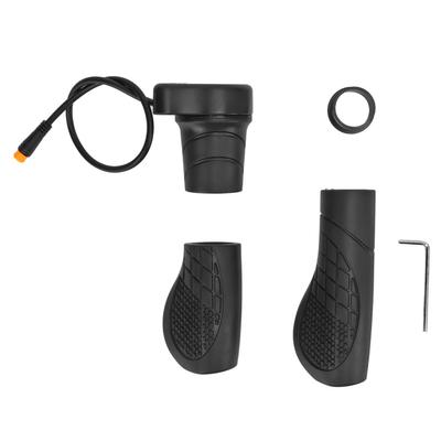 76X Waterproof Connector Throttle Twist Grip Split Half Left Hand Rotating Speed Control Throttle