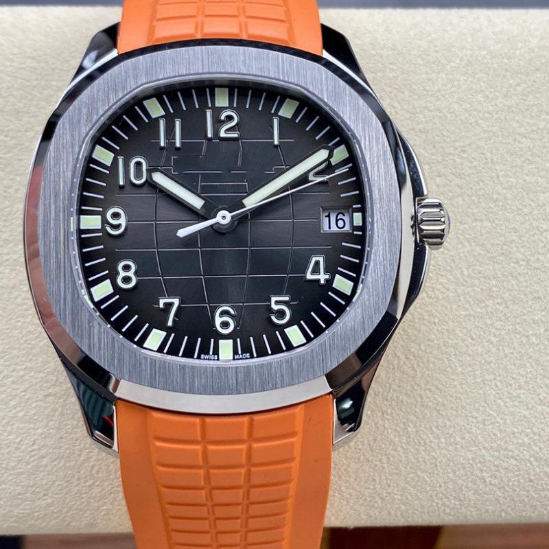 Ανδρικό Αυτόματο Ρολόι Patek AP Σειρά Δέντρο Παπαγάλος Χειροβομβίδα με Λουράκι Καουτσούκ