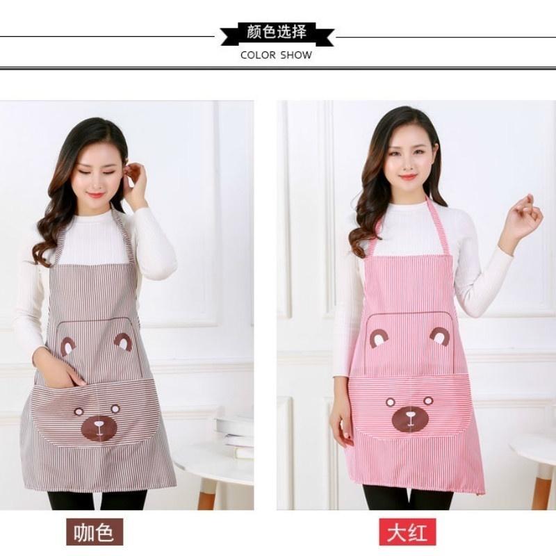 Küchenschürzen Mode Unisex Damen Herren Schürzen Gewerblich Restaurant Zuhause Latz