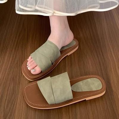 Chinelos de verão femininos plataforma plana sandálias casuais ao ar livre chinelos femininos sapatos femininos tendência coreana design zapatos de mujer