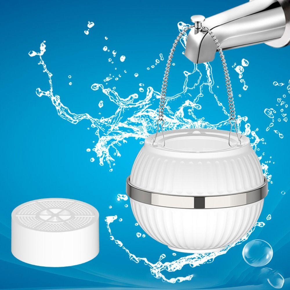 Splash-proof Design Portable Plastic Bathtub Water Filter  Remove Toxins