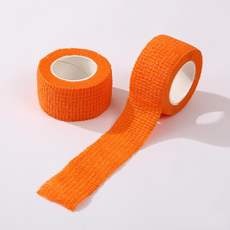 Cute Cartoon Elastic Finger Bandage - Non-woven, Self-adhesive, Durable Student Anti-Wear Wrap