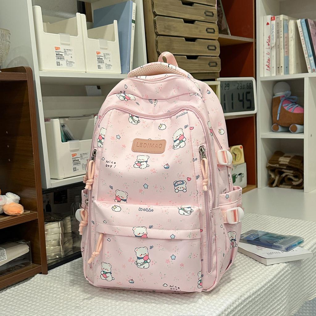 Schoolbag Japanese high-value Mori junior high school high school student backpack College style girl schoolbag lightweight primary school travel