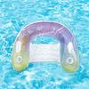 Klapp klapp gestreiften gestreiften bett schwimmende betten auf die aufblasbare lounge stuhl wasser