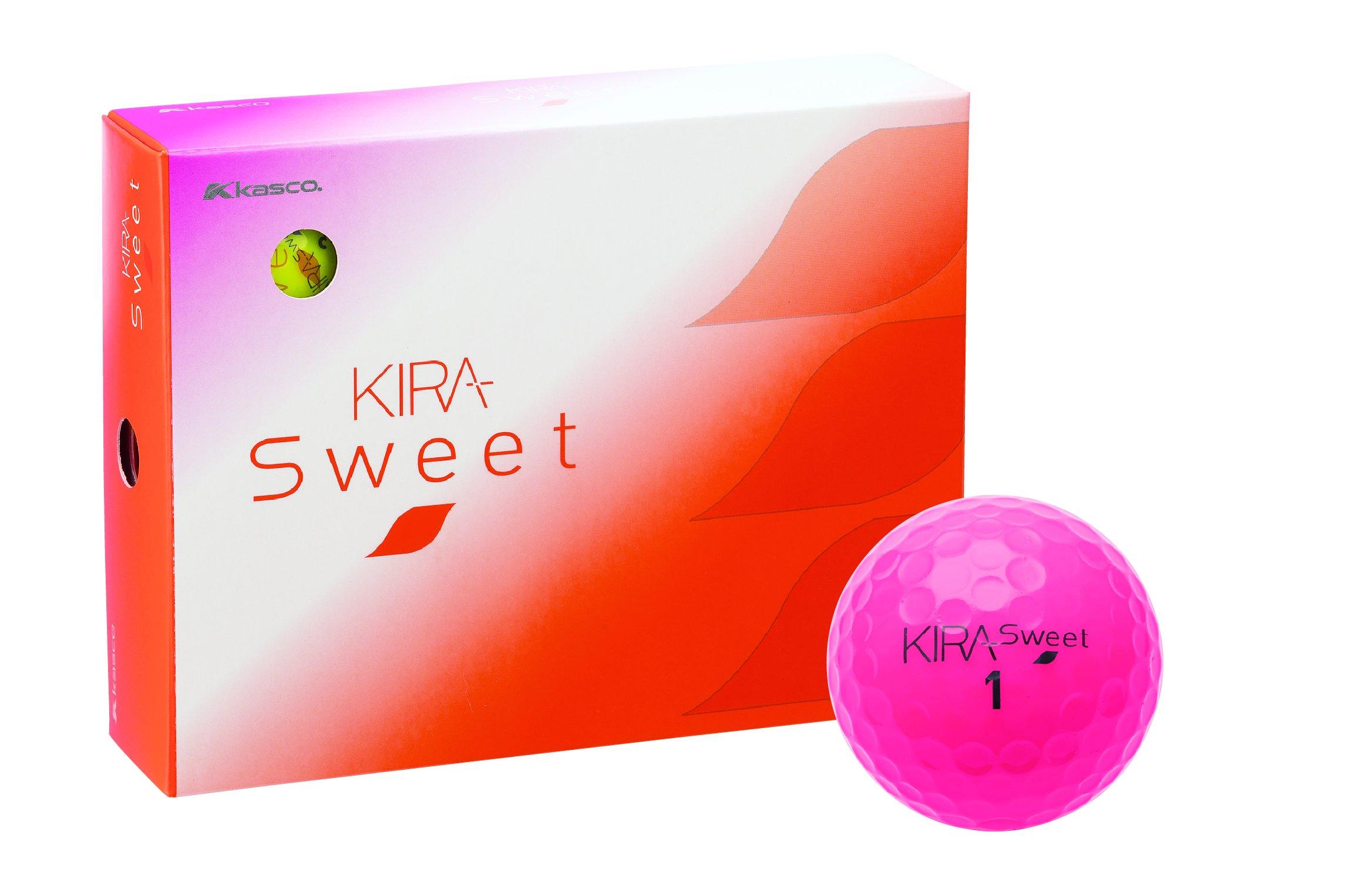 

Kasco Golf Ball KIRA SWEET 1 Dozen Pink (12 Pieces)