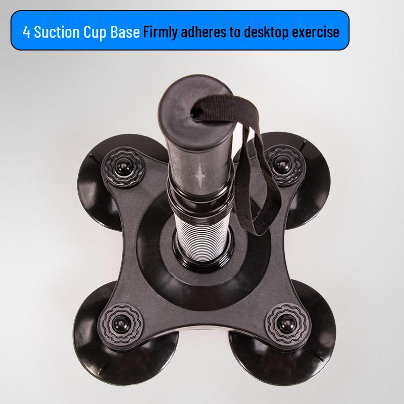 Spring Wrist Strength Training Exerciser with Suction Cup for Arm & Forearm Fitness