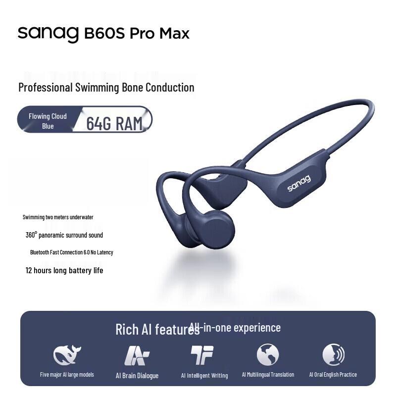 Sena Bone Conduction Sports & Swimming Headphones