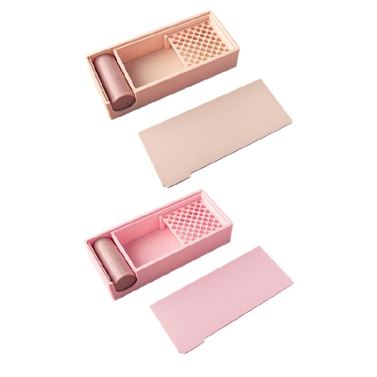 Anti Spill Corn Starch Box With Detachable Grid And Brush Mess Free Craft Tool For Jewelry Making Supplies