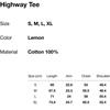 Thisisneverthat Highway Tee Lemon