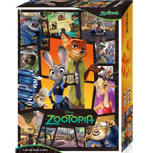 

Пазл Disney Zootopia Express D-A08-048, 800 деталей, разные цвета Пазл, Детские игры, Развивающие игрушки