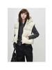 Winter 2025 Women's High-Quality Goose Down Hooded Puffer Vest - Fashionable and Thickened for Warmth
