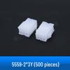 4.2mm Pitch Double Row Connector Housing, Male/Female, Transparent White, 2P/4P/6P/8P/10P/12P