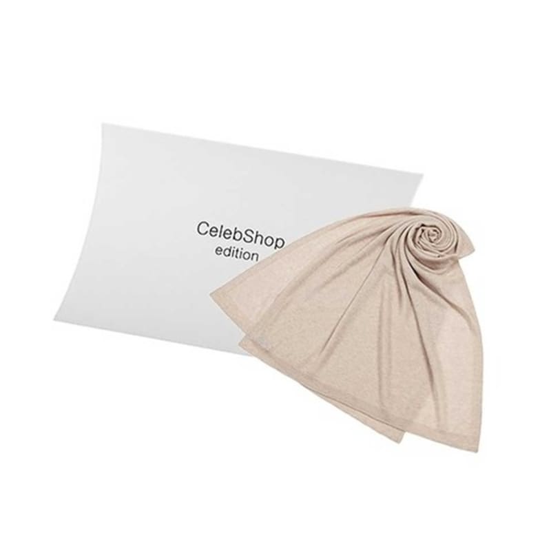 Celebshop Edition Cachemira Real Xale Transparente