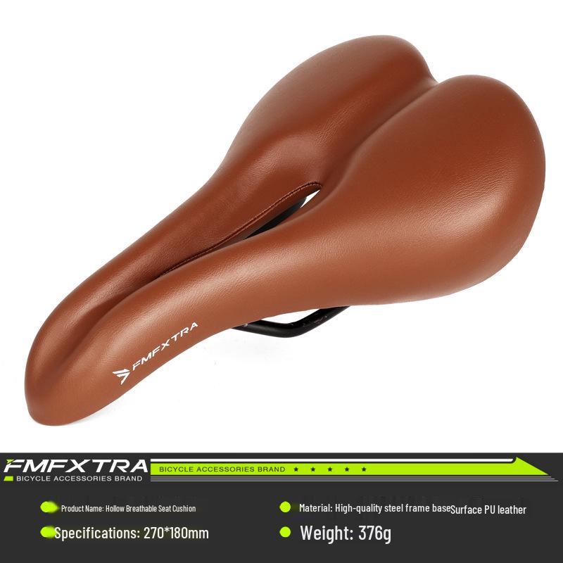 Comfortable Breathable Bicycle Saddle for Mountain, Road, and Fixed Gear Bikes