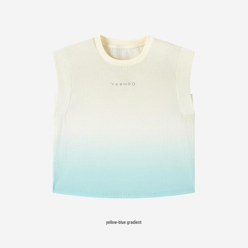 YEEHOO Boy's Cooling Sunscreen Gradient Sport Vest