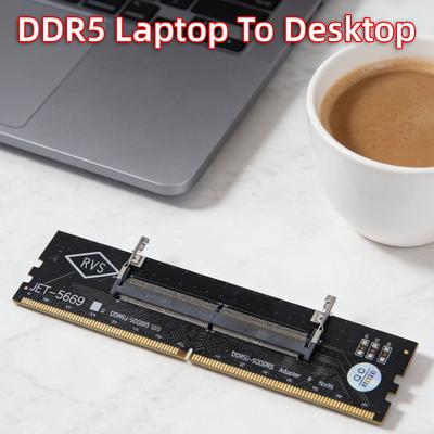 DDR5 Laptop zu Desktop Speicher RAM Connector 1.1V Speicher Connector Konverter Adapter für PC Computer DIY Zubehör