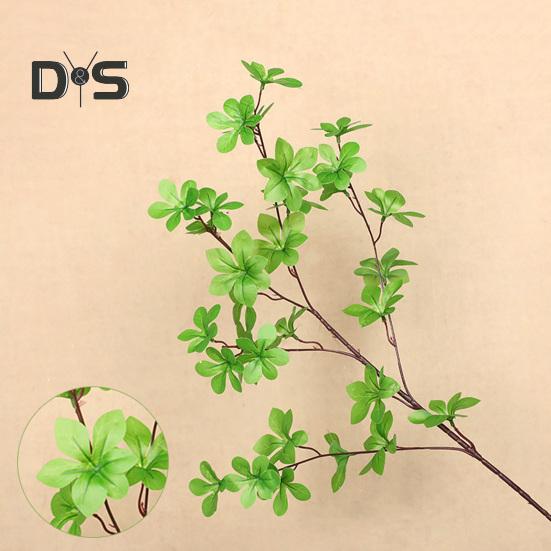 Artificial Greenery Branches Faux Greenery Stems Fake Leaves Artificial Foliage Twig Plants for Home Office Wedding Decor Vase Filler