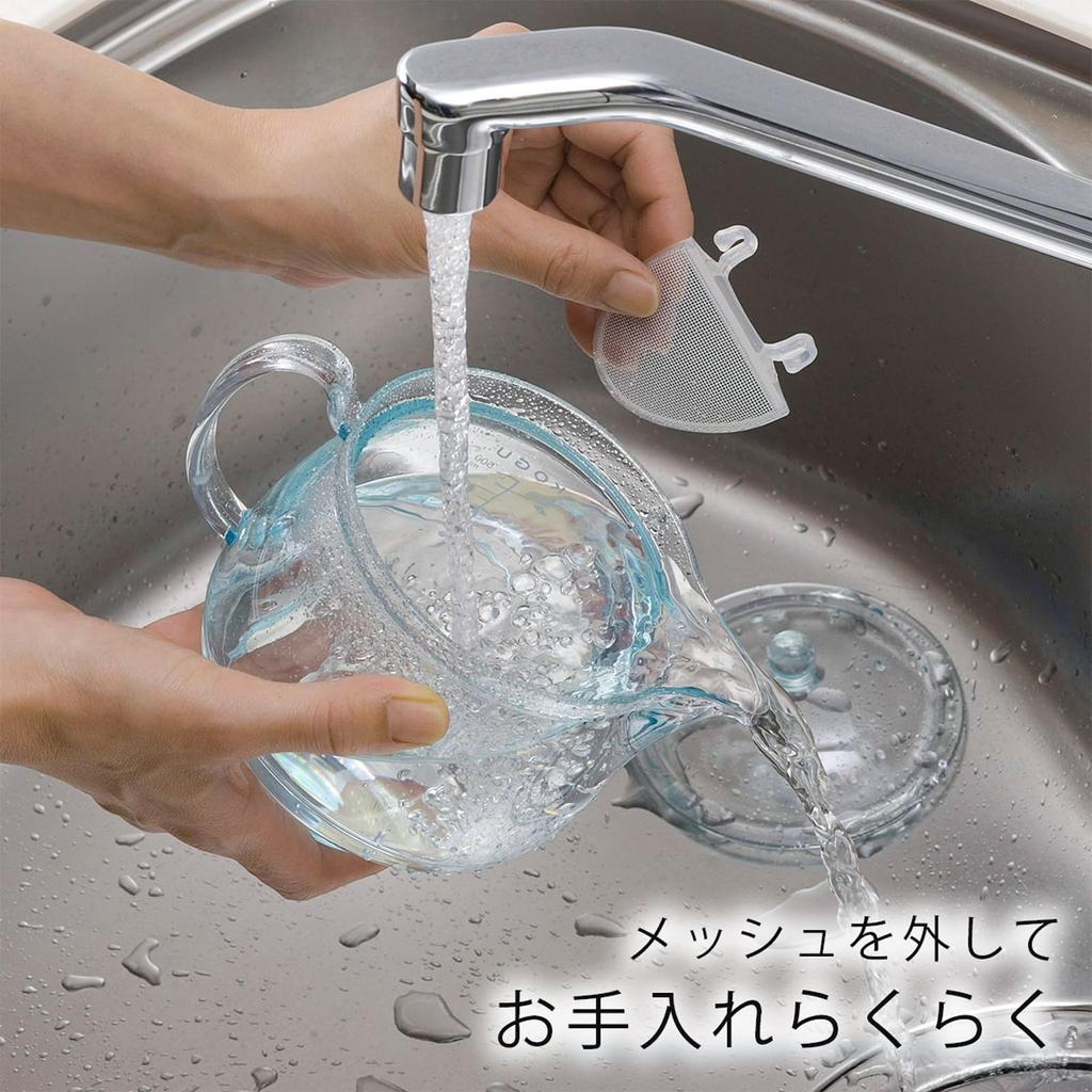 KOGU Made In Dishwasher and Microwave Includes Tea Tea for Black Tea and Loose Leaf Shimomura Perfect Gift for and Christmas Teapot, Unbreakable,