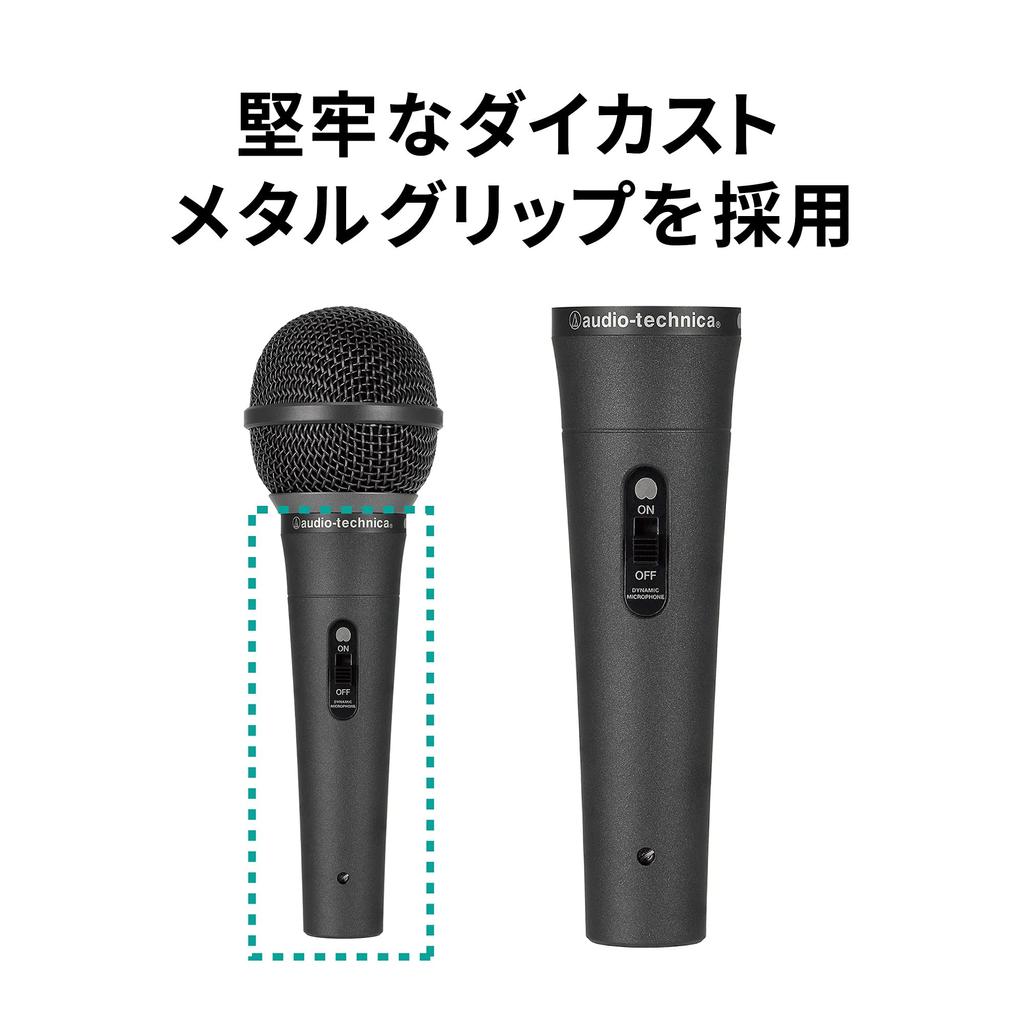 Audio Technica Dynamisches Gesangsmikrofon mit Schutzring Schwarz AT-X11