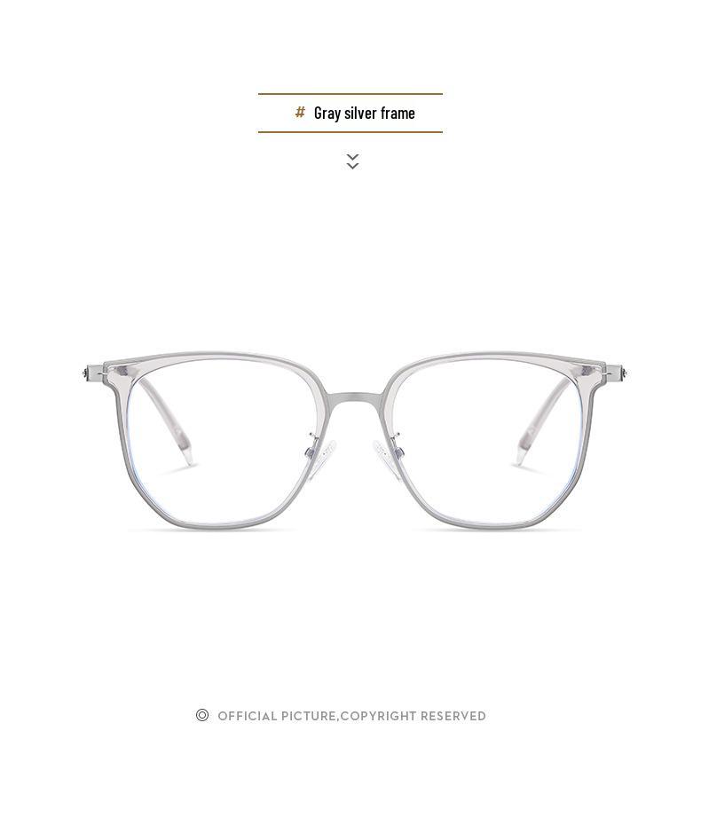 2026 Simple Retro TR Frame Blue Light Blocking Glasses 1813 for Business & Casual Use