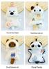 Cute Little Wolf Plush Pendant & Hand Warmer Toy