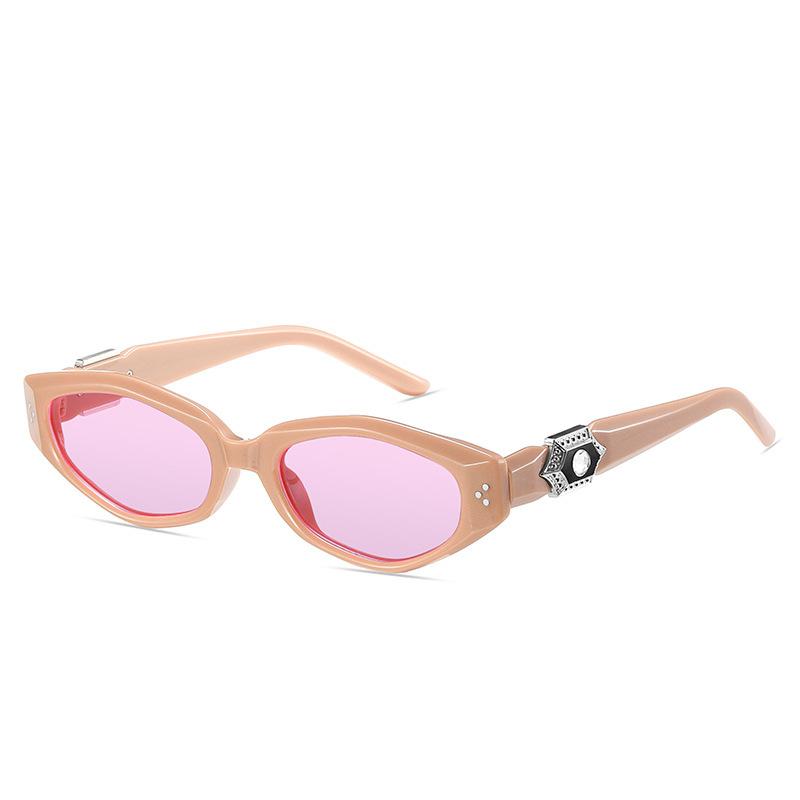 Cat Eye Sunglasses Personalized Decorative Sunglasses Versatile Sunglasses Outdoor Driving Sunscreen Trendy Sunglasses