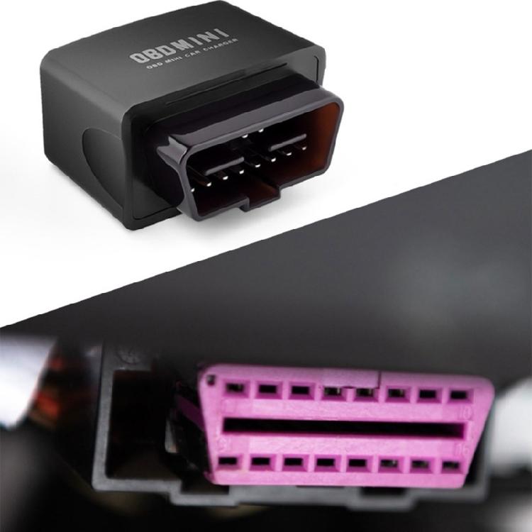 Dual Port Auto Car OBD Fast Charger Phone Charging Adapter OBD2 Splitter 12V 24V