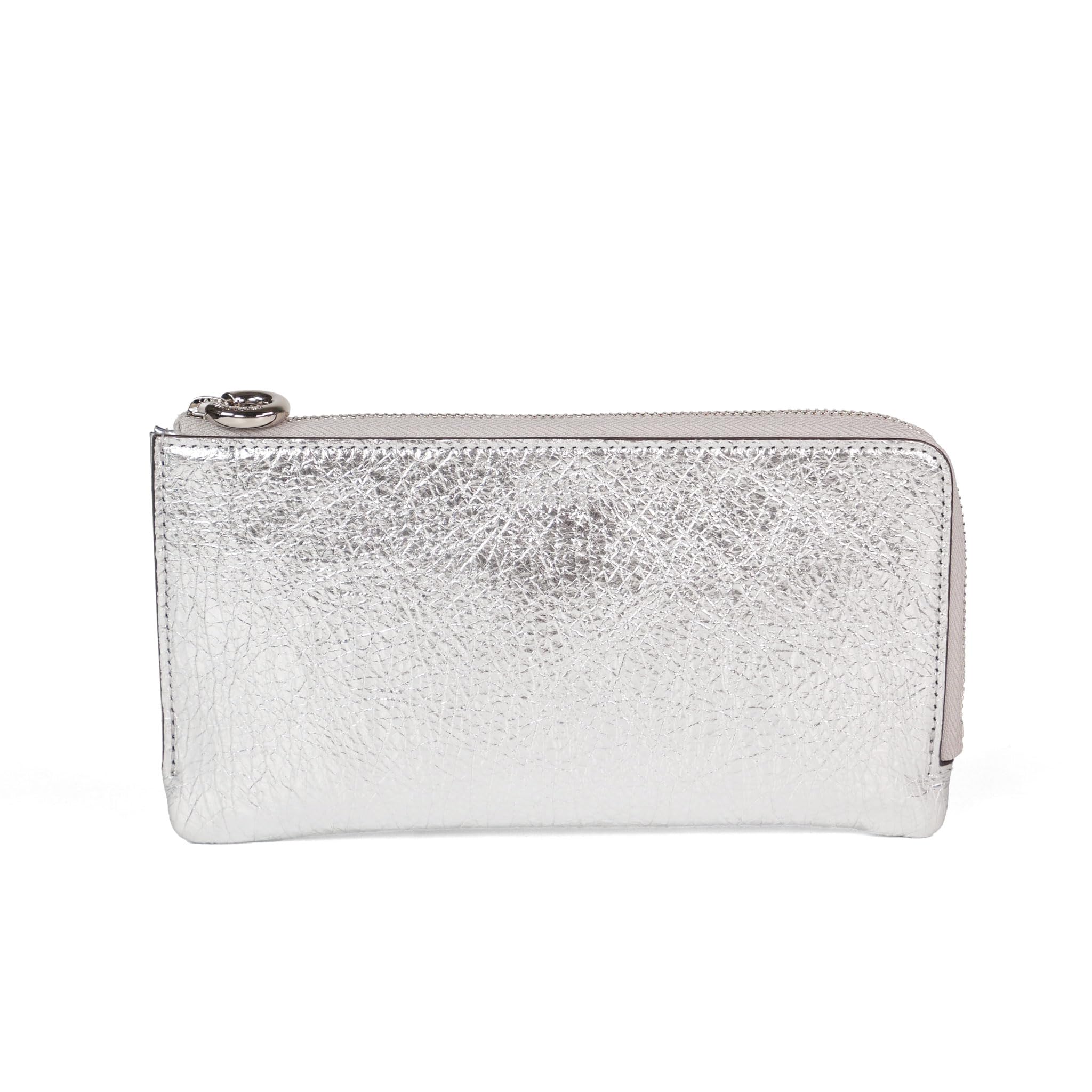 

[Pelle Borsa] Длинный кошелек Glow Серебристый (SI)