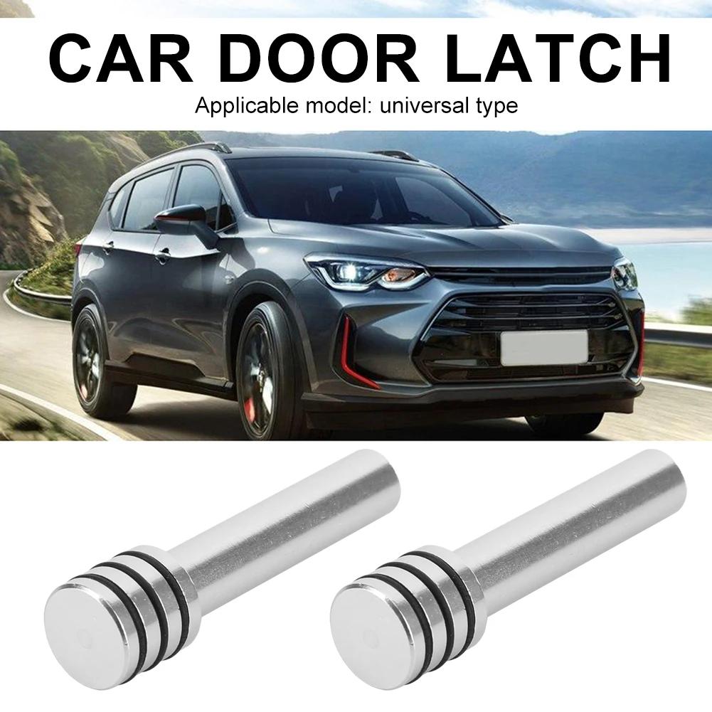 2/4Pcs Auto Security Door Lock Pins Aluminum Alloy Car Interior Door Locks Universal Auto Safety Door Buttons for Vehicle Parts