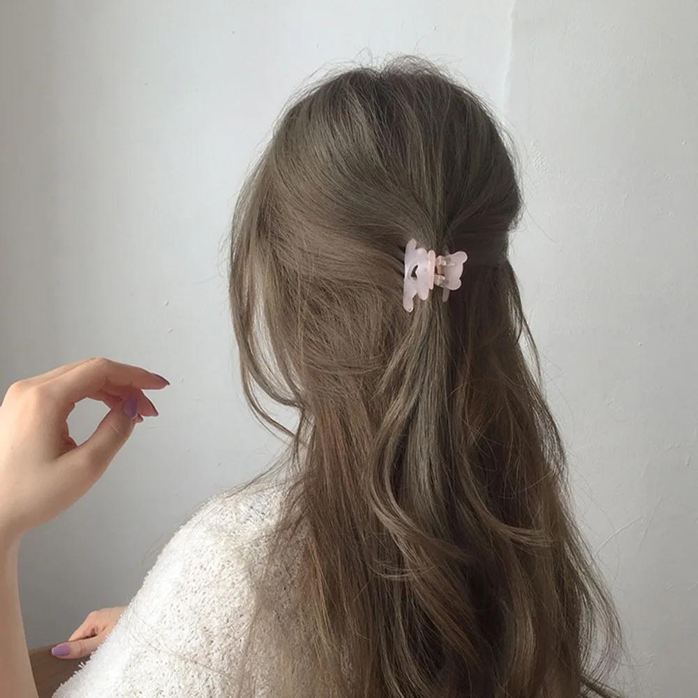 4pc Fashion European and American Cute Blue Bear Hair Claws Clips for Girls Women Ladies Korean Kawai Hair Accessories